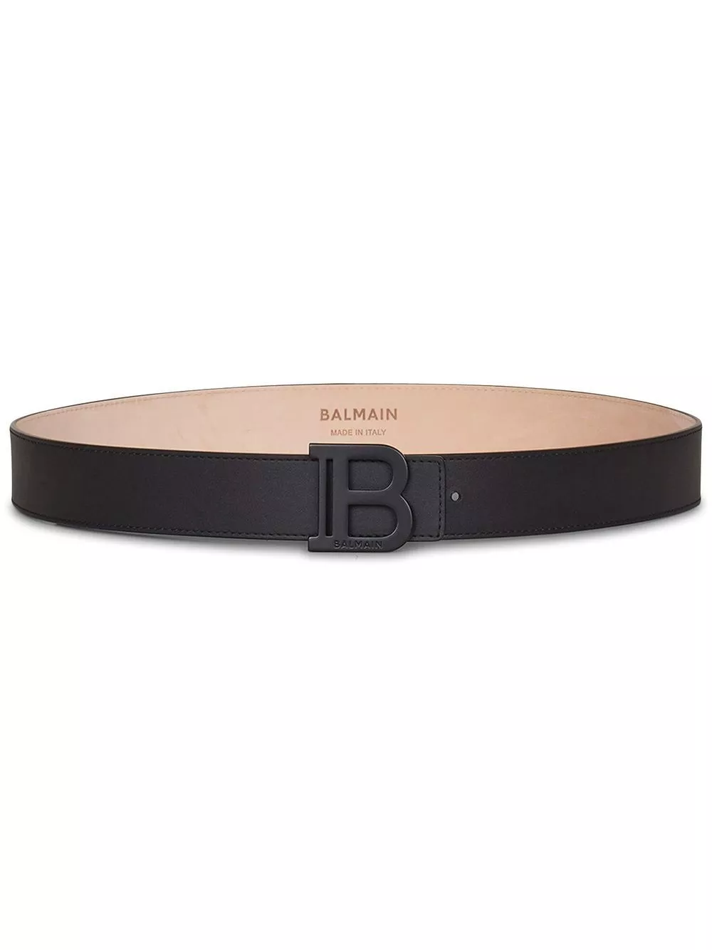 Affordable Balmain logo-plaque buckled belt Men 0126