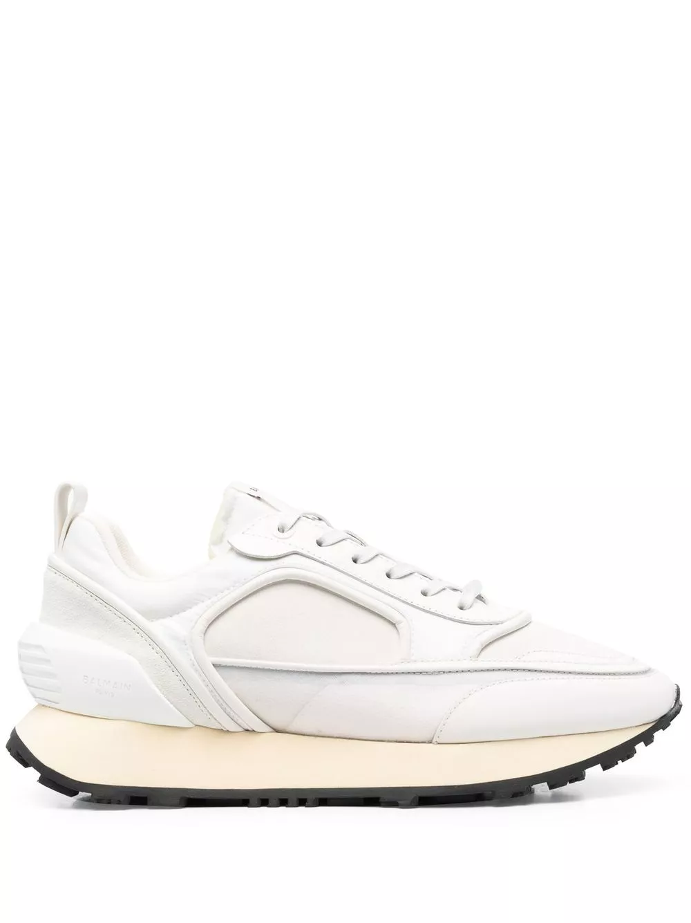 Affordable Balmain panelled-low-top leather sneakers Men 0116