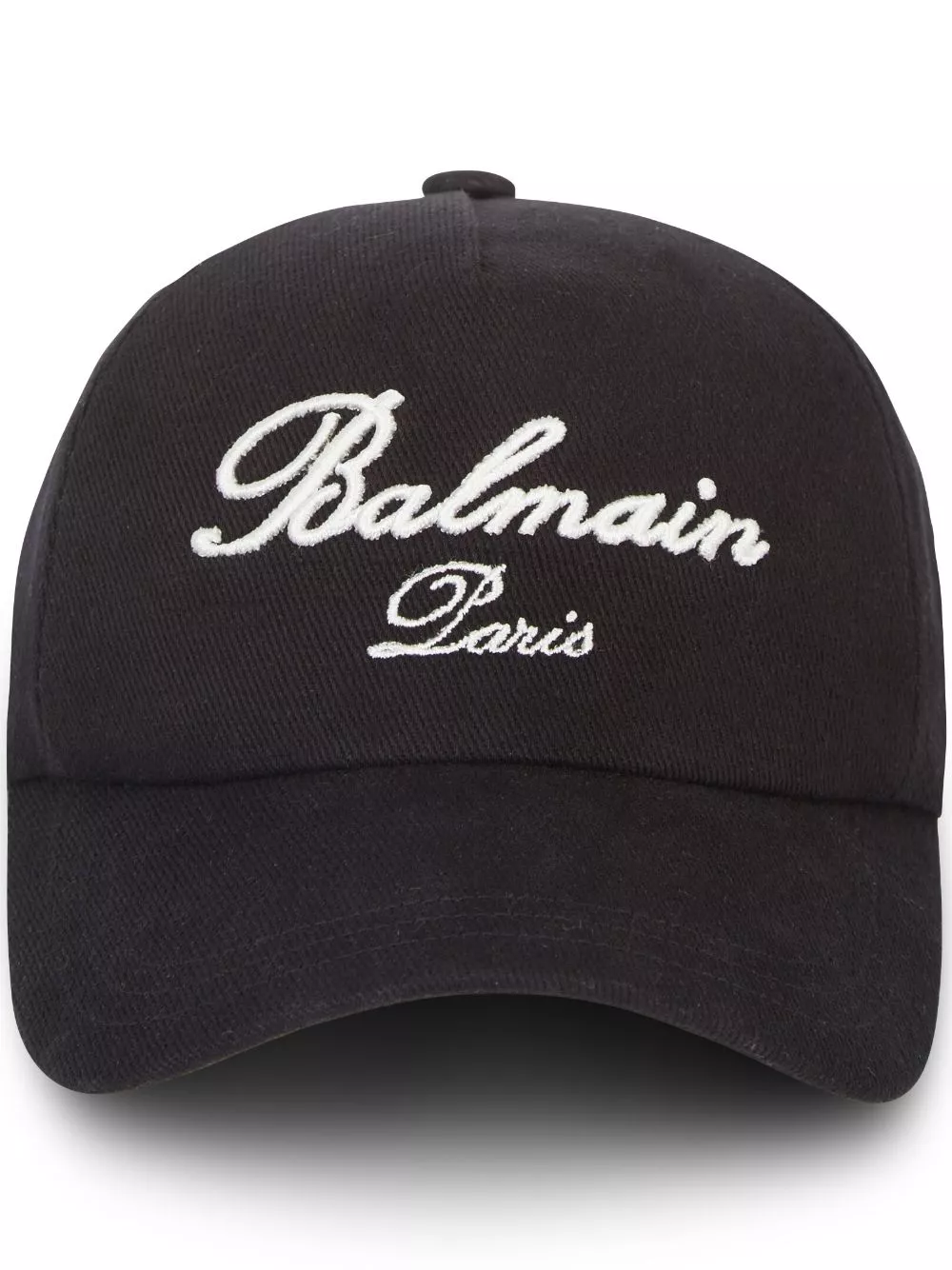 Affordable Balmain Signature-embroidered baseball cap Men 0126