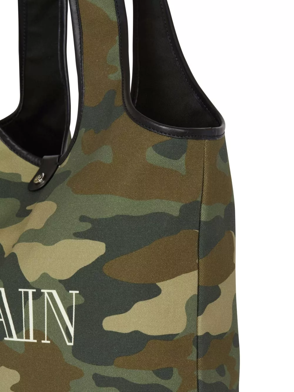 Affordable Balmain B-Army camouflage-print tote bag Men 0129