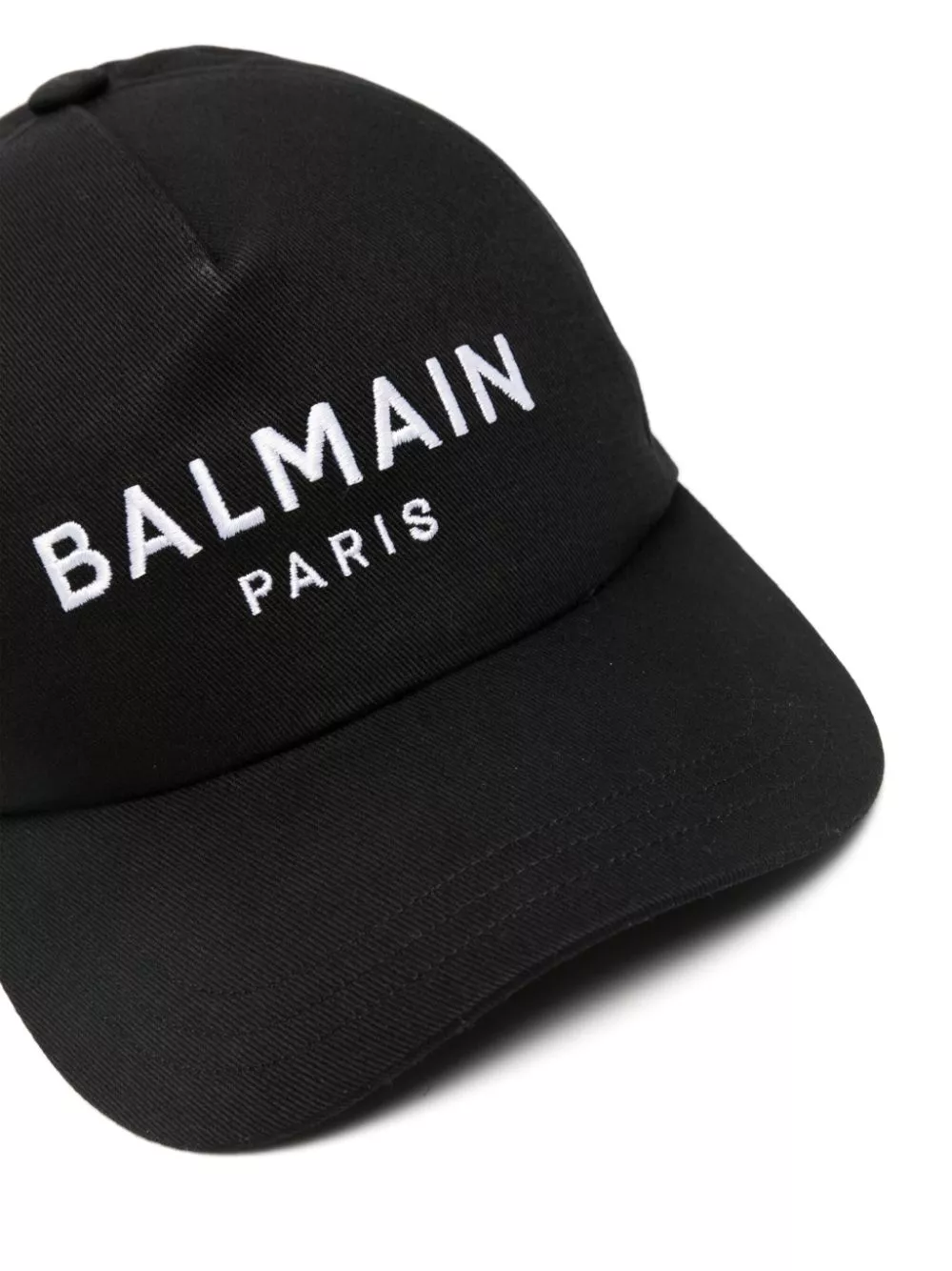 Affordable Balmain logo-embroidered cotton cap hat Men 0126