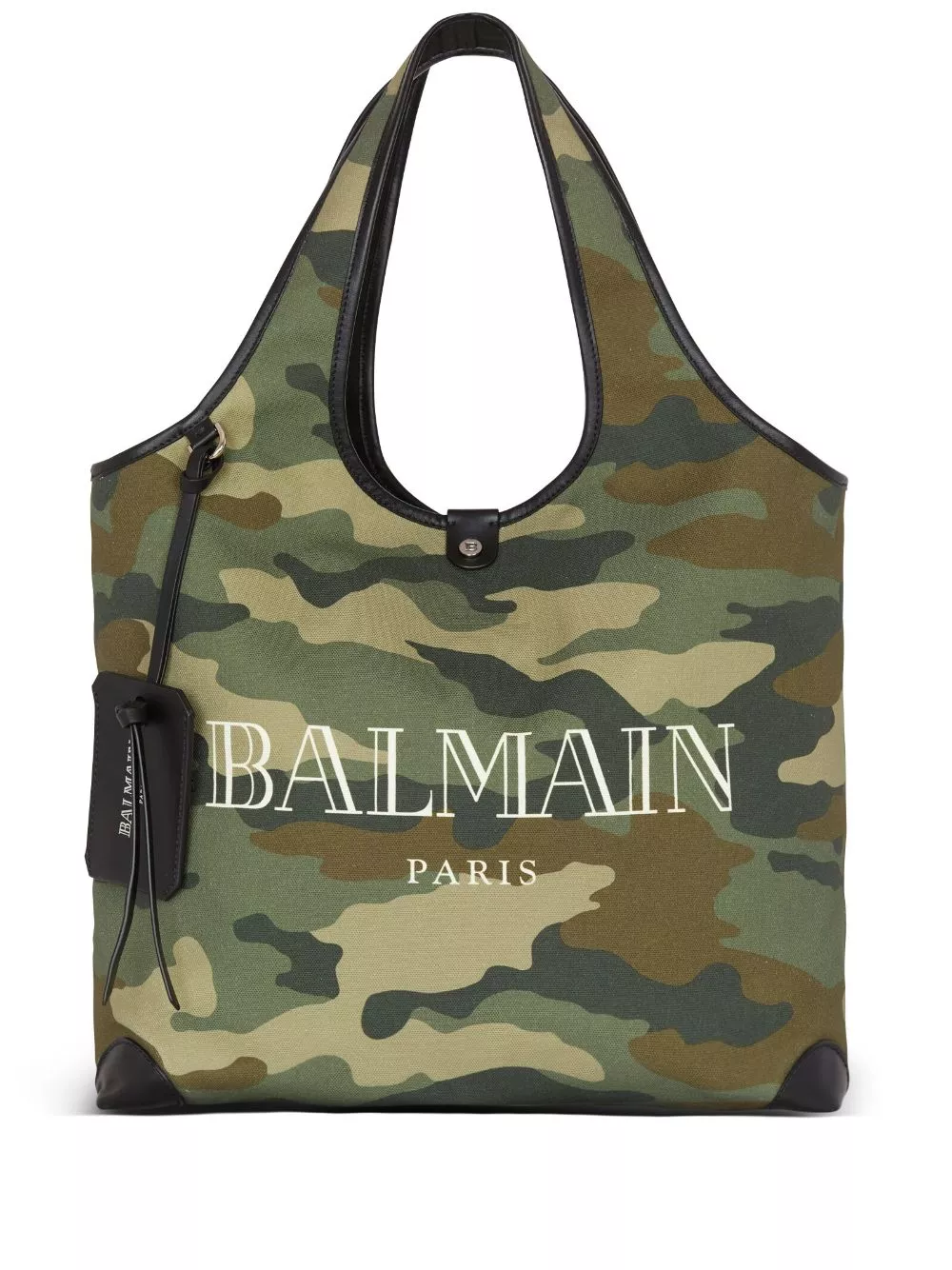 Affordable Balmain B-Army camouflage-print tote bag Men 0129