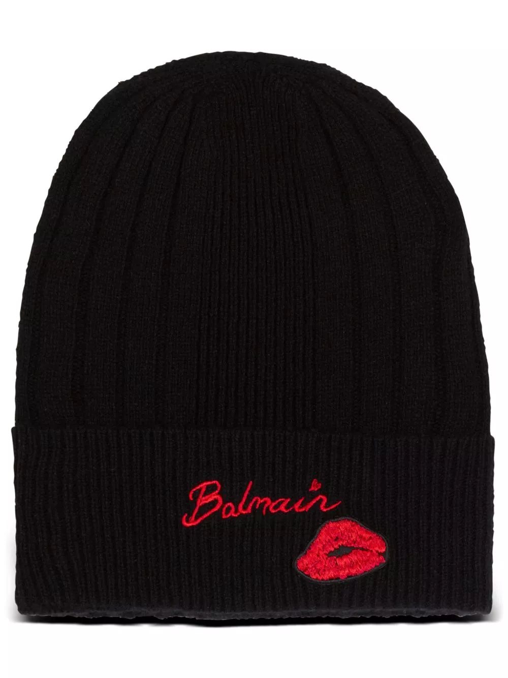 Cheap Balmain logo-embroidered beanie Men 0120