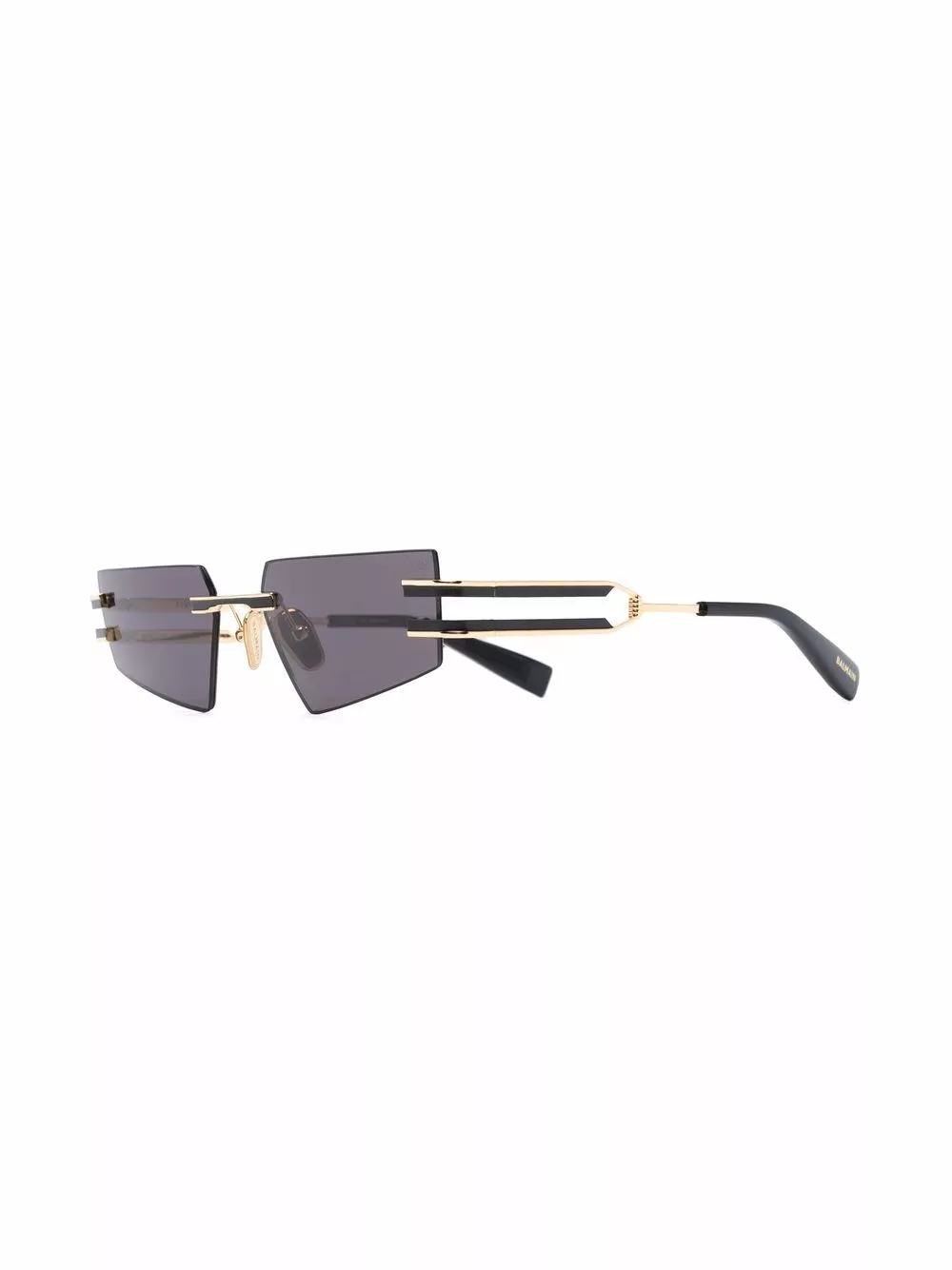 Affordable Balmain Eyewear geometric frameless sunglasses Women 0128