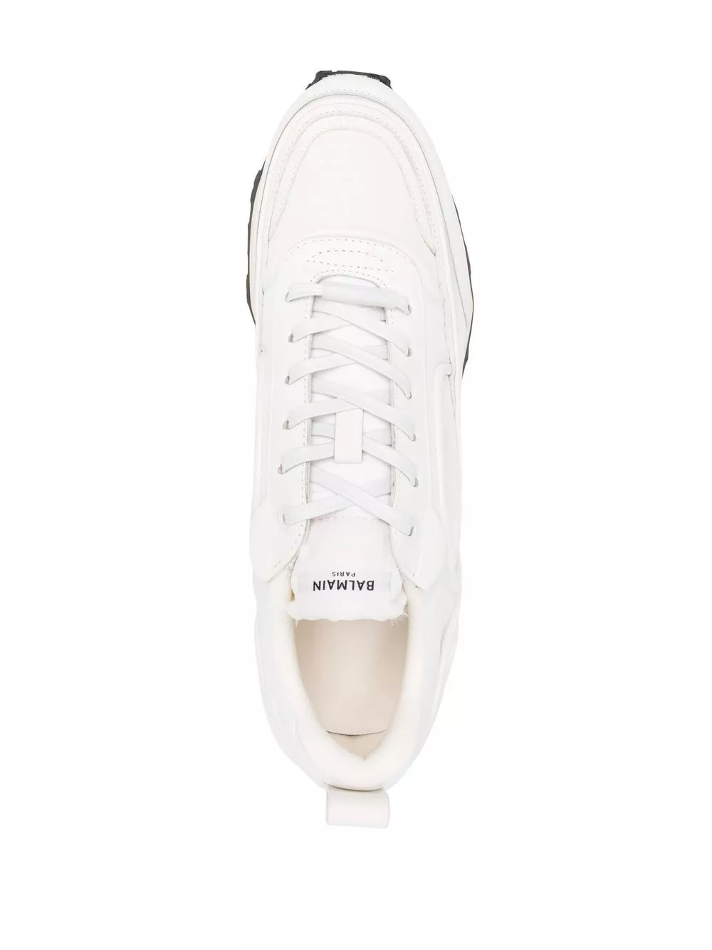 Affordable Balmain panelled-low-top leather sneakers Men 0116