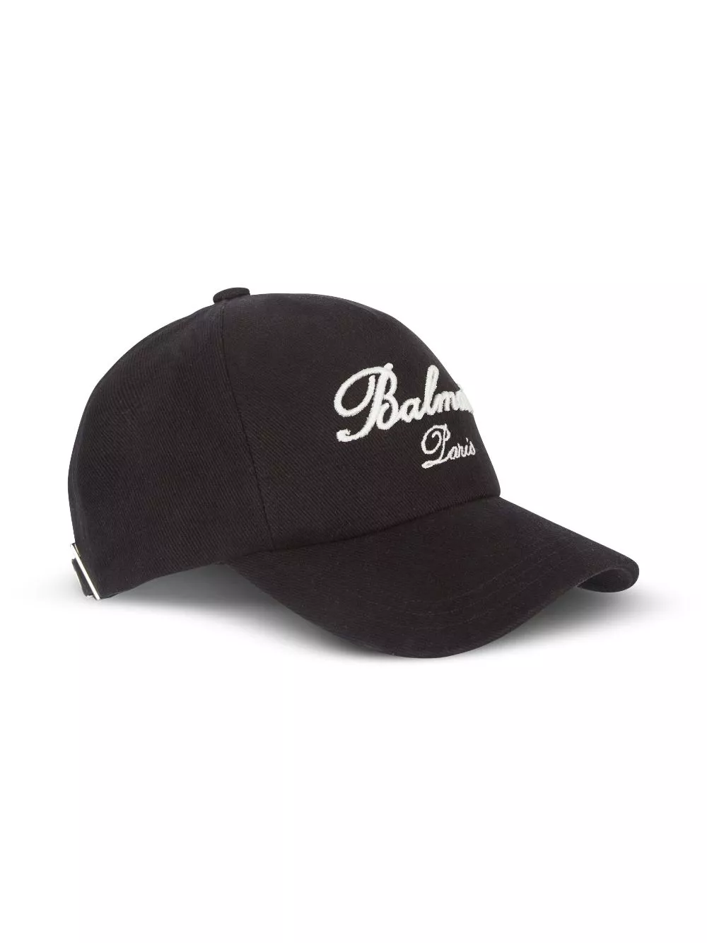 Affordable Balmain Signature-embroidered baseball cap Men 0126