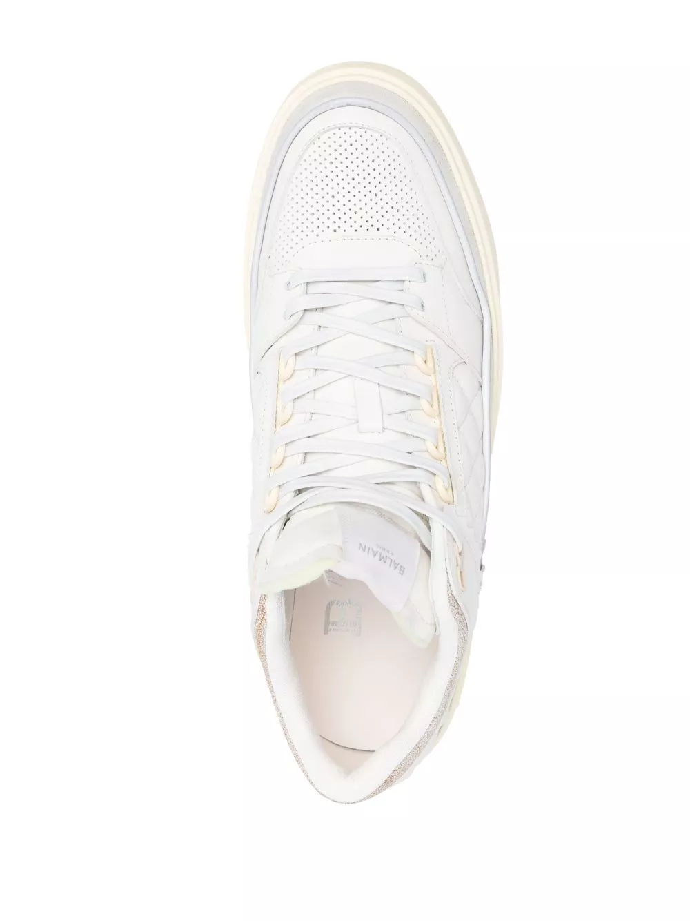 Cheap Balmain B-Court leather sneakers Men 0125