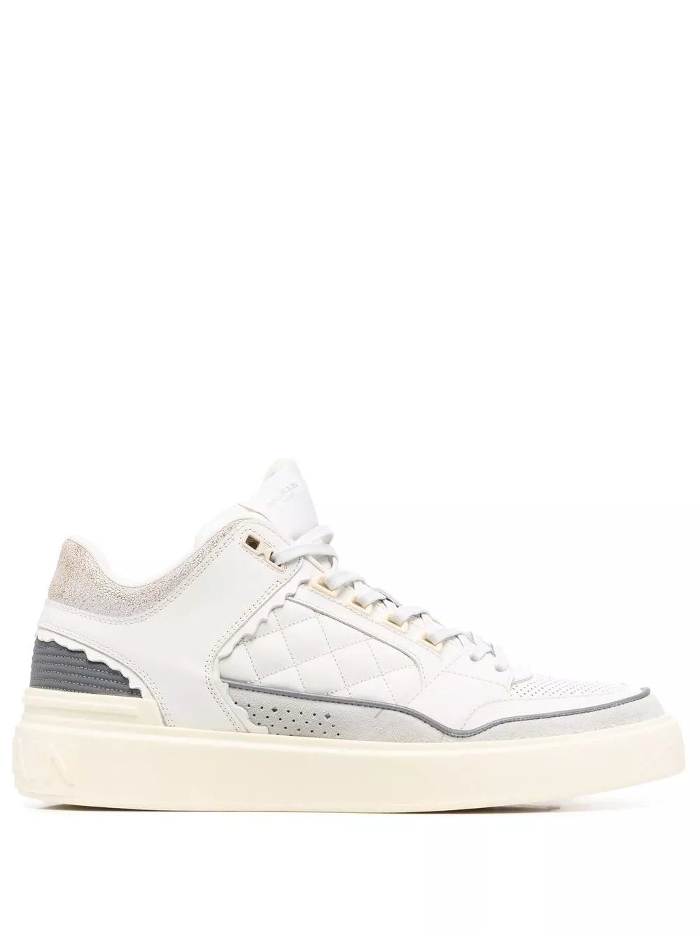 Cheap Balmain B-Court leather sneakers Men 0125