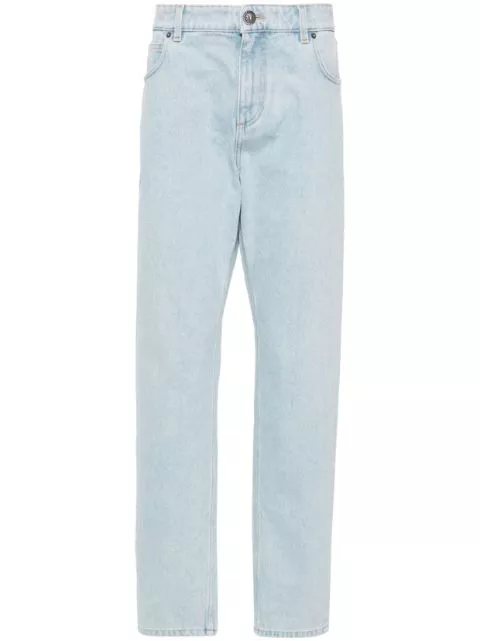 Balmain mid-rise straight jeans Men 0114