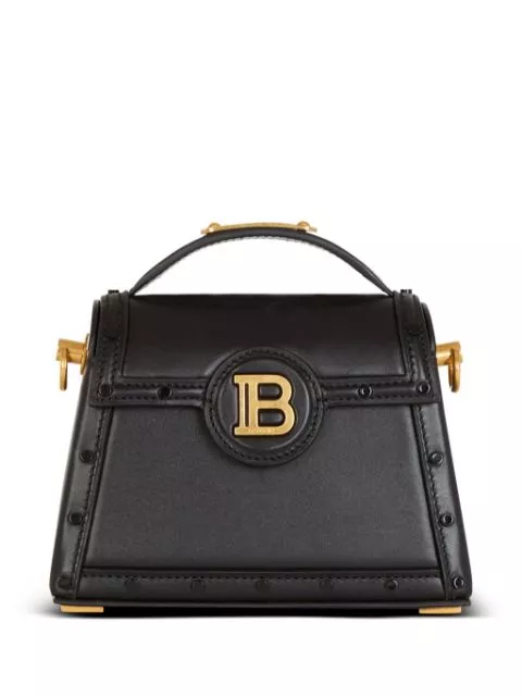 Balmain small B-Buzz Dynasty leather shoulder bag Women 0123