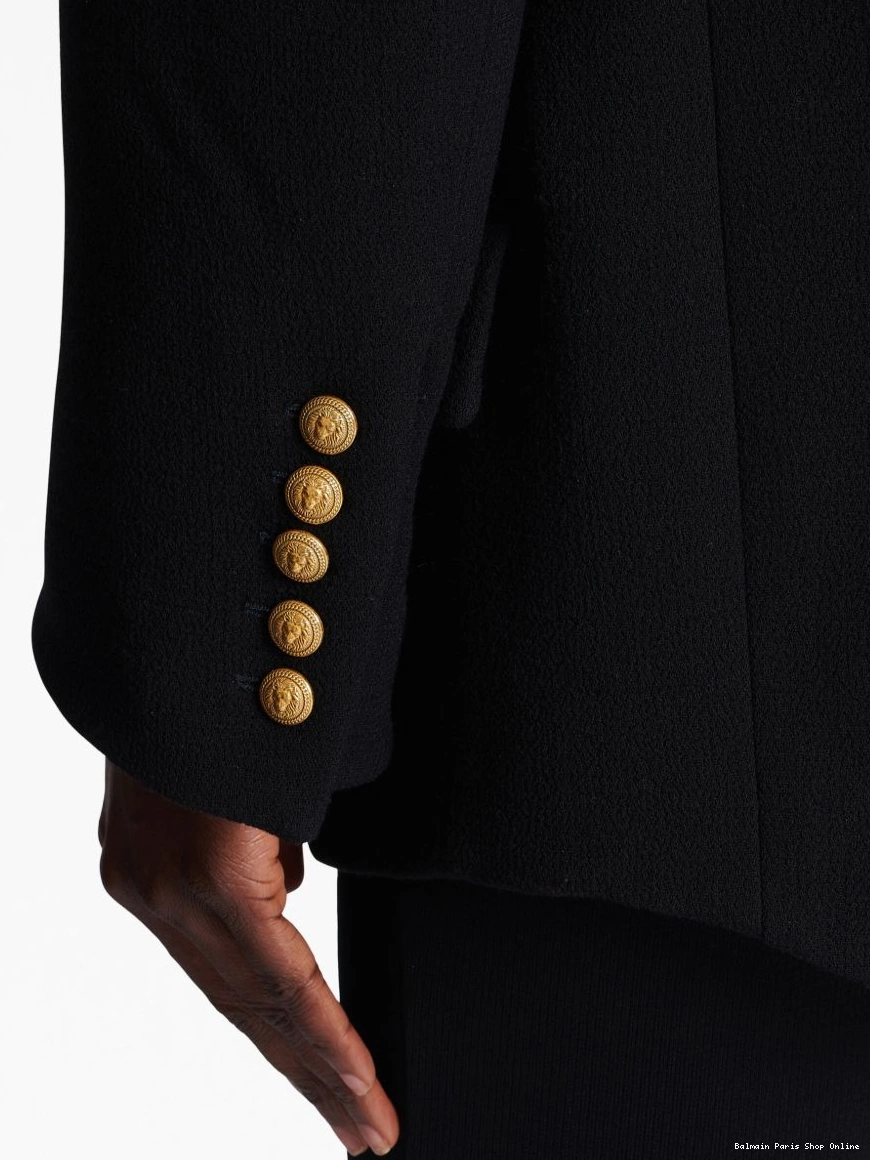 Affordable Balmain Women double-breasted jacket button-fastening 0220