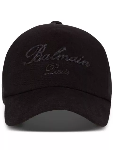 Affordable Balmain logo-embroidered baseball cap Men 0204