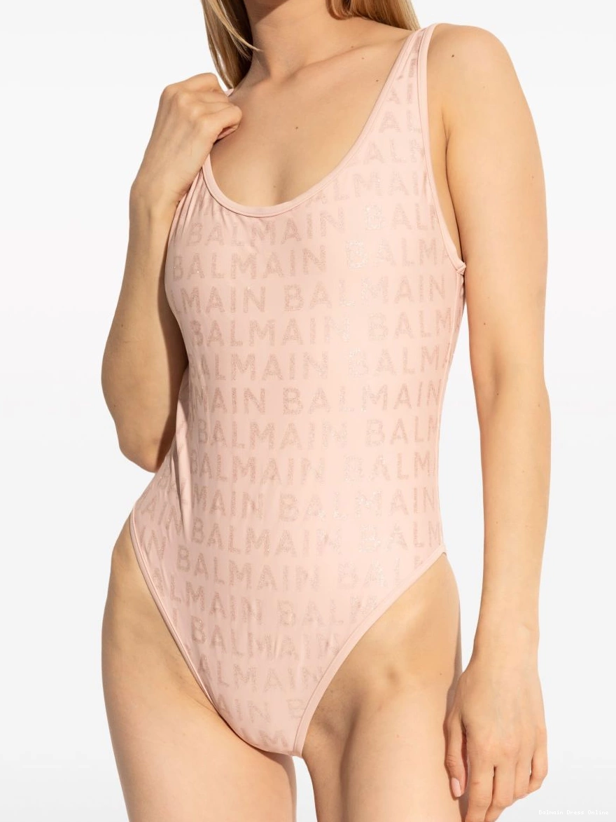 Affordable Balmain swimsuit Women logo-print 0217