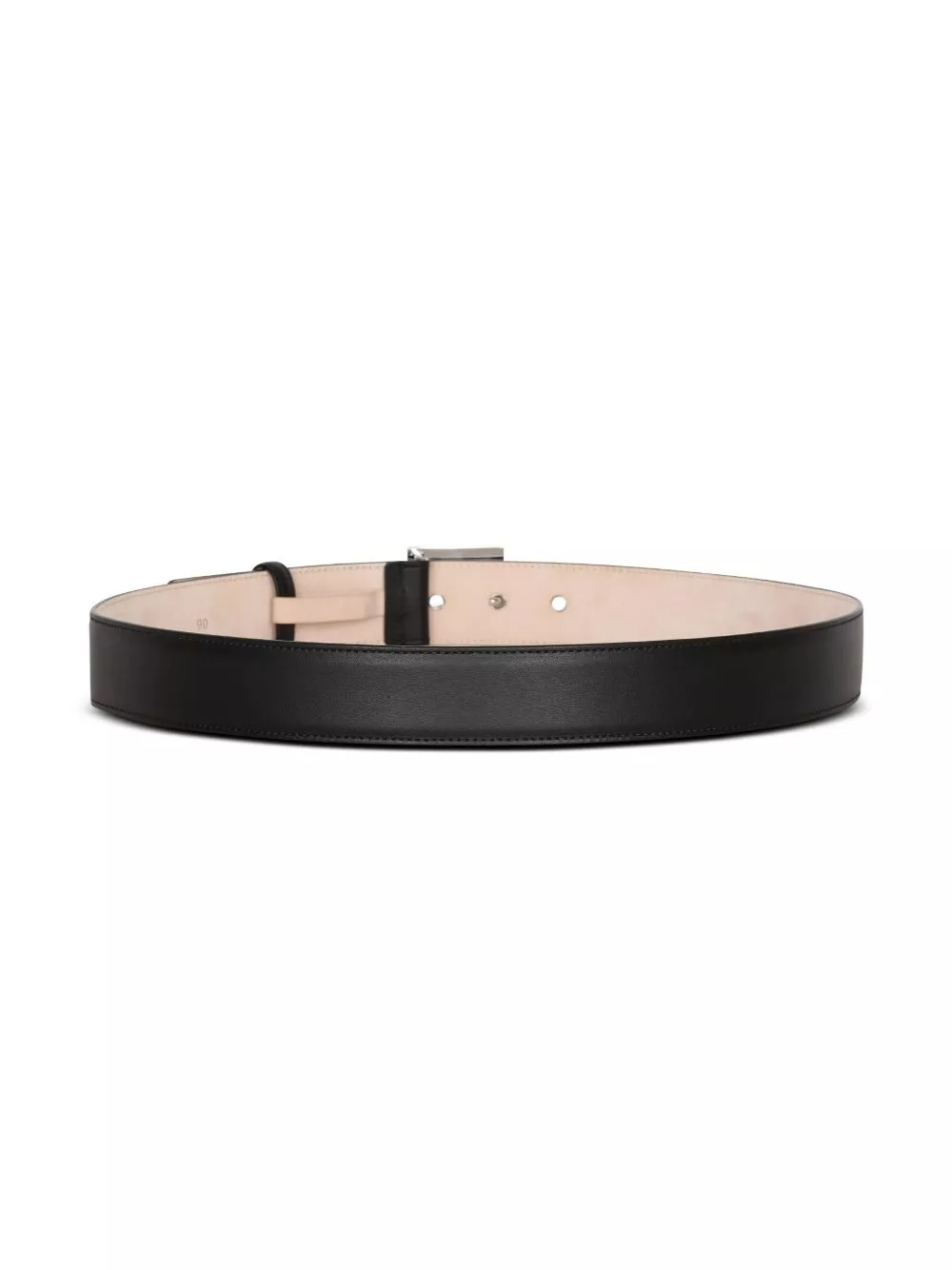 Cheap Balmain logo-buckle leather belt Men 0204