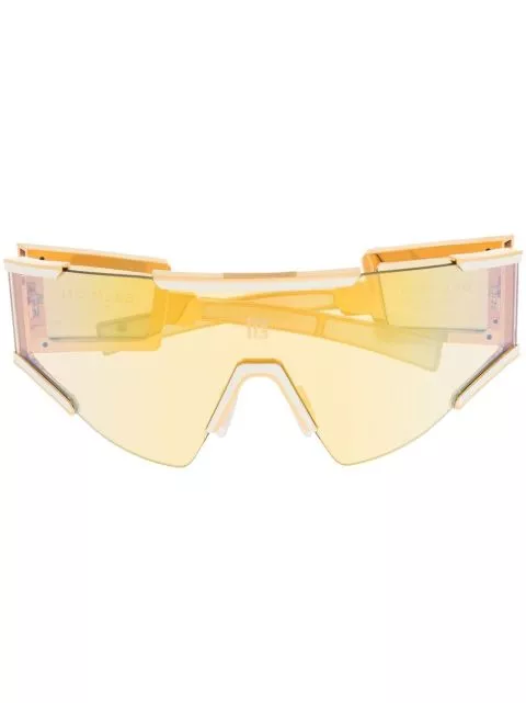 Cheap Balmain Eyewear transparent mask-frame sunglasses Women 0205