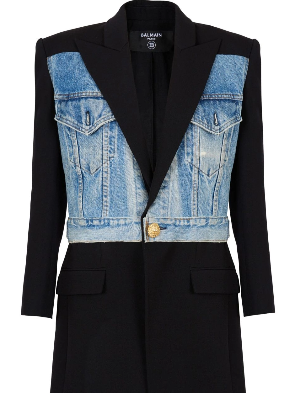 Cheap panelled Balmain Women blazer 0217