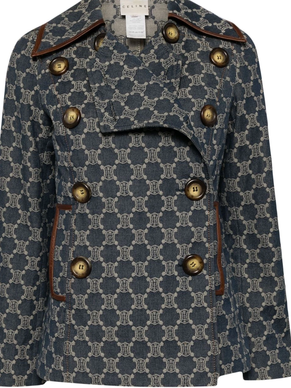 Affordable jacket Women denim double-breasted Balmain 0219