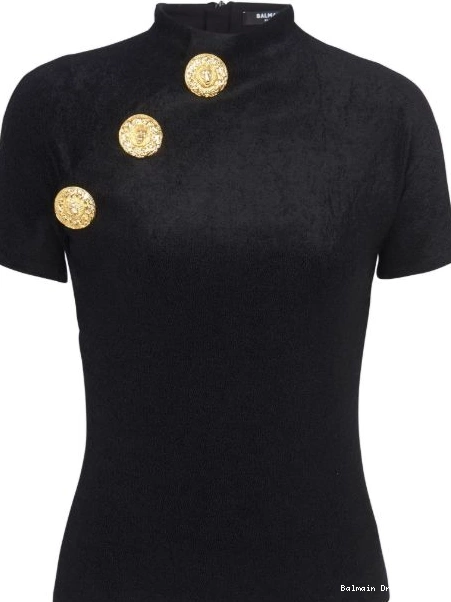 Cheap Balmain button-detail Women T-shirt velvet 0213