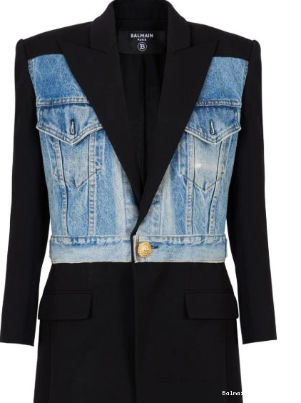 Cheap panelled Balmain Women blazer 0217