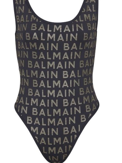 Affordable sleeveless swimsuit Women logo-print Balmain 0223