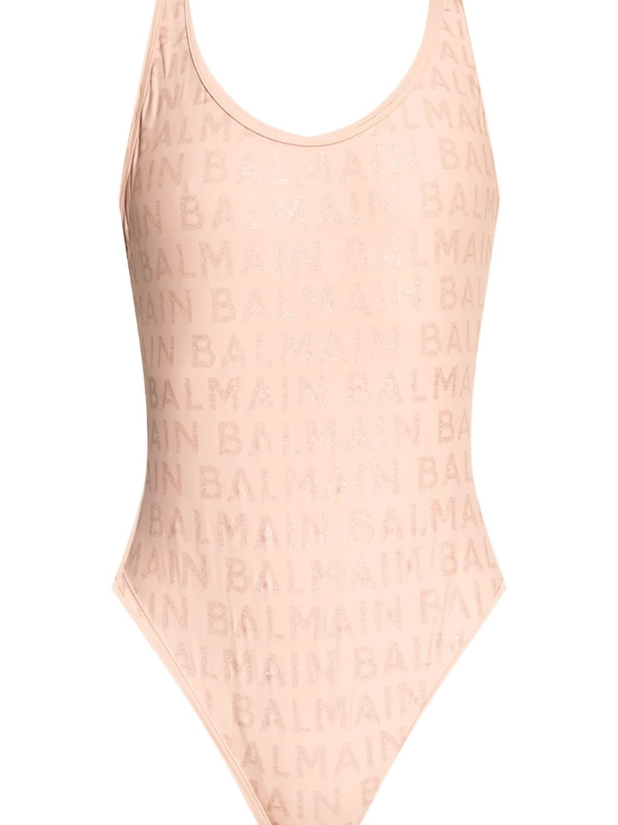 Affordable Balmain swimsuit Women logo-print 0217