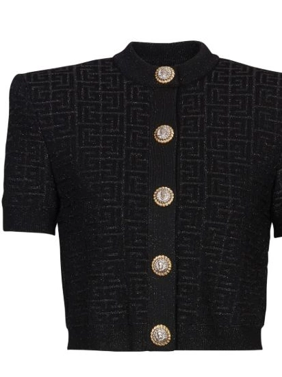 Affordable Labyrinth cardigan PB Women Balmain cropped 0216