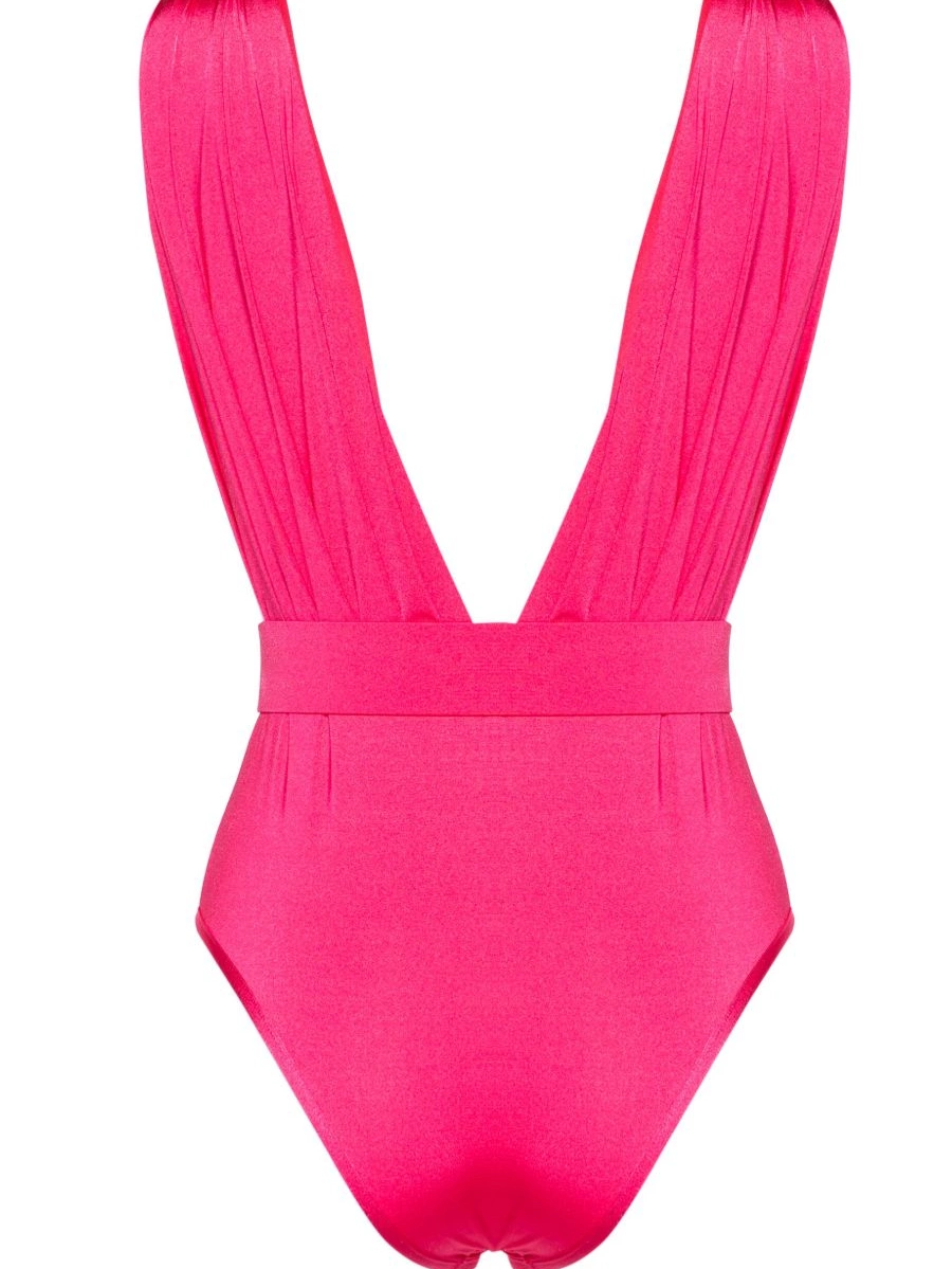 Affordable Balmain draped rhinestone-detailed Women swimsuit 0217