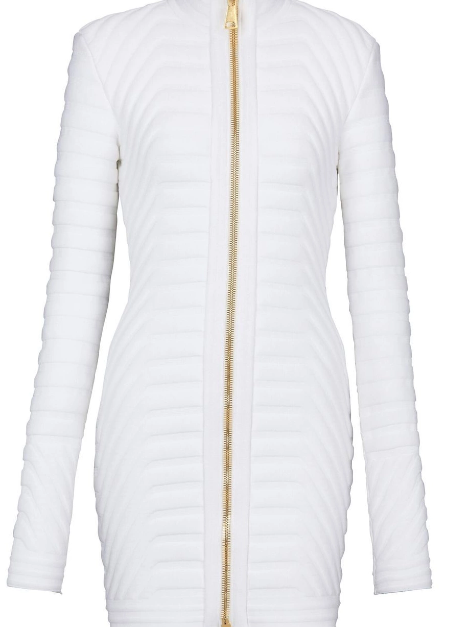 Affordable dress Balmain Women zip-up padded 0211